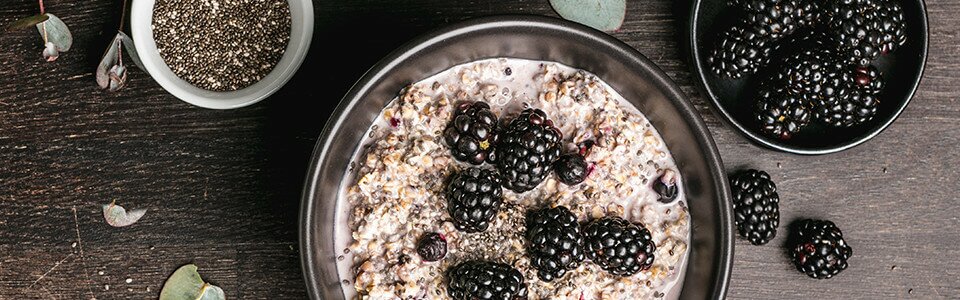 Pralle Brombeeren für Dein Porridge-Frühstück